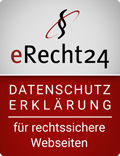 eRecht24-Siegel - Datenschutzerklärung